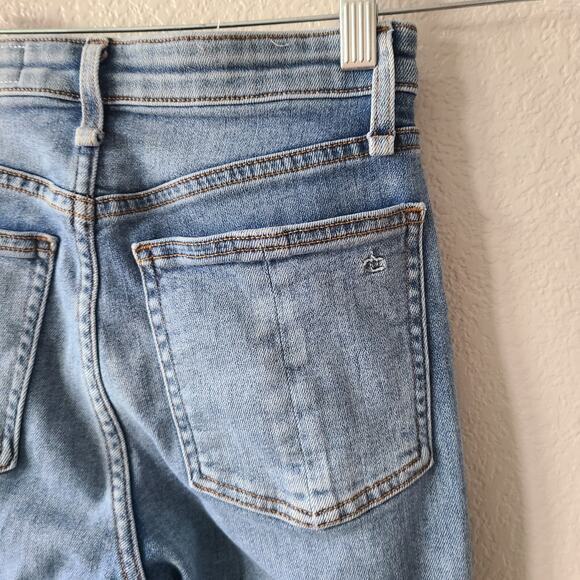 Rag & Bone Nina High Rise Ankle Skinny Jeans Size 23 (Actual 24 x 27) Collins - Picture 8 of 12